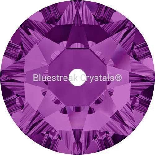 Swarovski Sew On Crystals Xirius Lochrose (3188) Amethyst-Swarovski Sew On Crystals-3mm - Pack of 50-Bluestreak Crystals