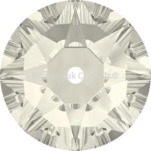 Swarovski Sew On Crystals Xirius Lochrose (3188) Crystal Silver Shade-Swarovski Sew On Crystals-3mm - Pack of 50-Bluestreak Crystals