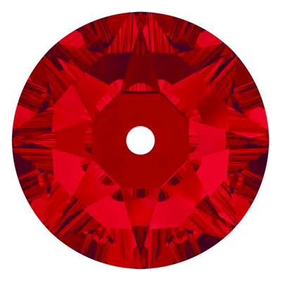 Swarovski Sew On Crystals Xirius Lochrose (3188) Light Siam - Bluestreak Crystals