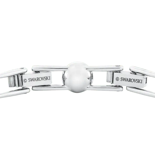 Swarovski Una Angelic Bracelet Small Round Cut Pave White Rhodium Plated - Bluestreak Crystals