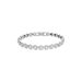 Swarovski Una Angelic Bracelet Small Round Cut Pave White Rhodium Plated - Bluestreak Crystals