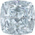 Swarovski Zirconia Cushion Cut White-Swarovski Cubic Zirconia-5.00mm - Pack of 60 (Wholesale)-Bluestreak Crystals