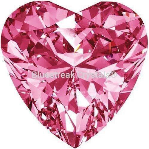 Swarovski Zirconia Heart Cut Red-Swarovski Cubic Zirconia-3.00mm - Pack of 200 (Wholesale)-Bluestreak Crystals