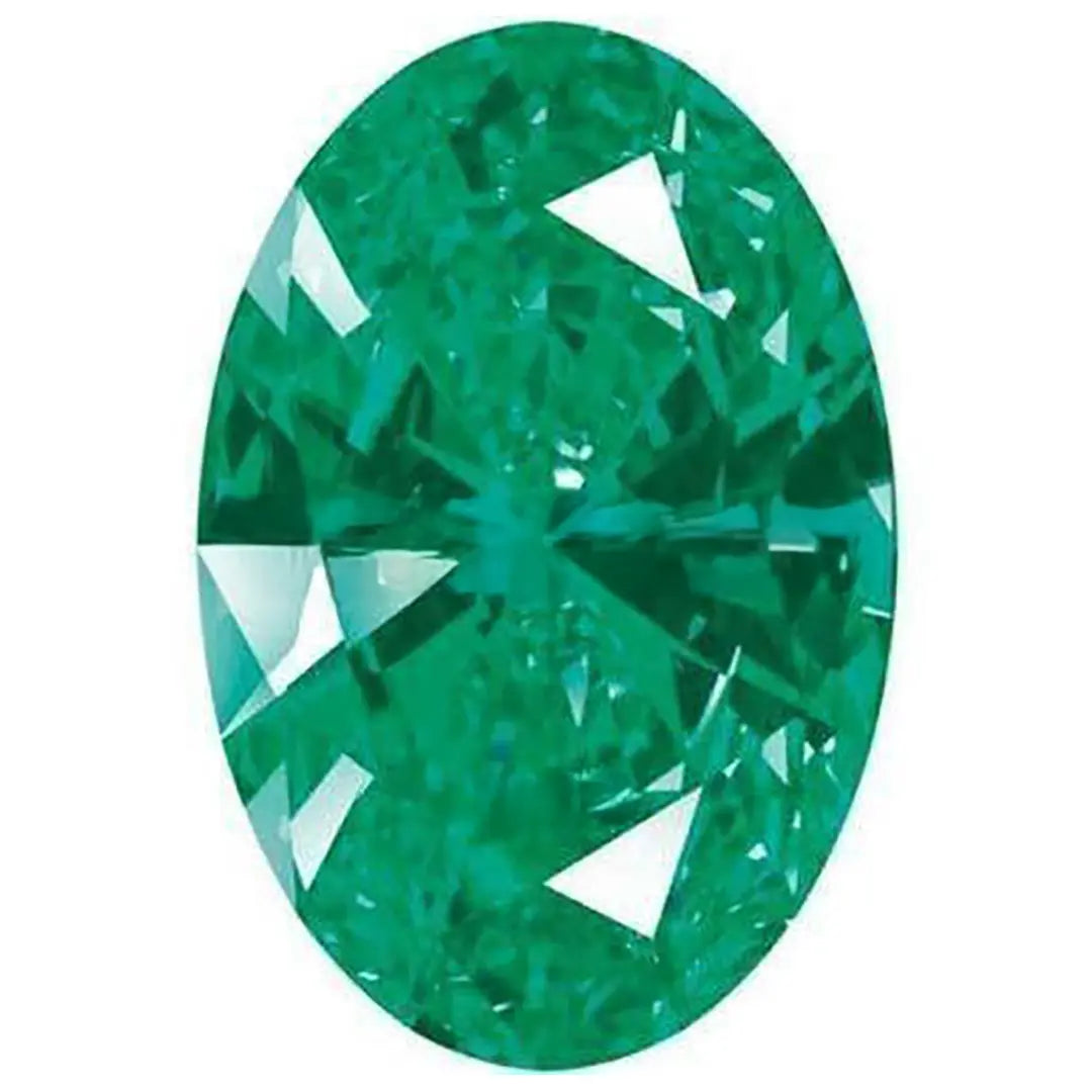 Swarovski Zirconia Oval Pure Brilliance Cut Green