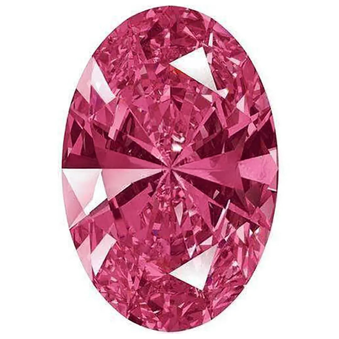 Swarovski Zirconia Oval Pure Brilliance Cut Red