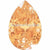 Swarovski Zirconia Pear Pure Brilliance Cut Amber-Swarovski Cubic Zirconia-3x2mm - Pack of 100 (Wholesale)-Bluestreak Crystals