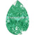 Swarovski Zirconia Pear Pure Brilliance Cut Fancy Green-Swarovski Cubic Zirconia-3x2mm - Pack of 100 (Wholesale)-Bluestreak Crystals