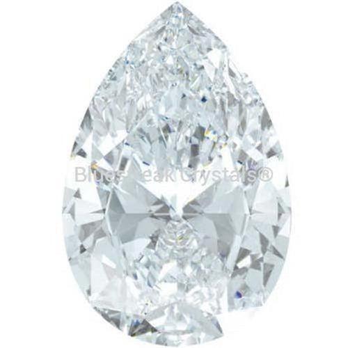 Swarovski Zirconia Pear Pure Brilliance Cut White-Swarovski Cubic Zirconia-3x2mm - Pack of 100 (Wholesale)-Bluestreak Crystals