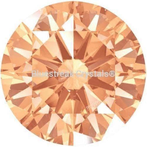 Swarovski Zirconia Round Pure Brilliance Cut Amber-Swarovski Cubic Zirconia-0.8mm - Pack of 1000 (Wholesale)-Bluestreak Crystals