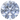 Swarovski Zirconia Round Pure Brilliance Cut Greyish Blue - Bluestreak Crystals