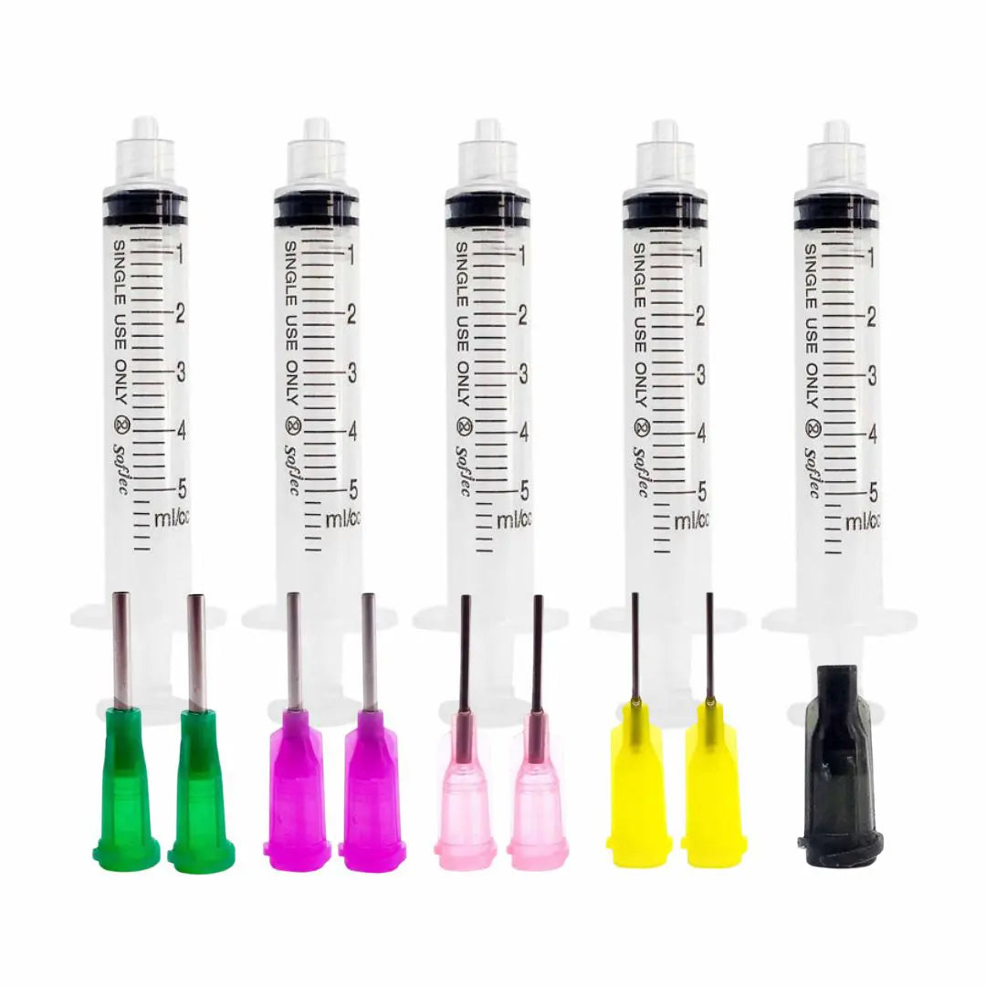 Syringe Dispensing Tip Kit - Bluestreak Crystals