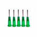 Syringe Dispensing Tips Green 14 Gauge - Bluestreak Crystals
