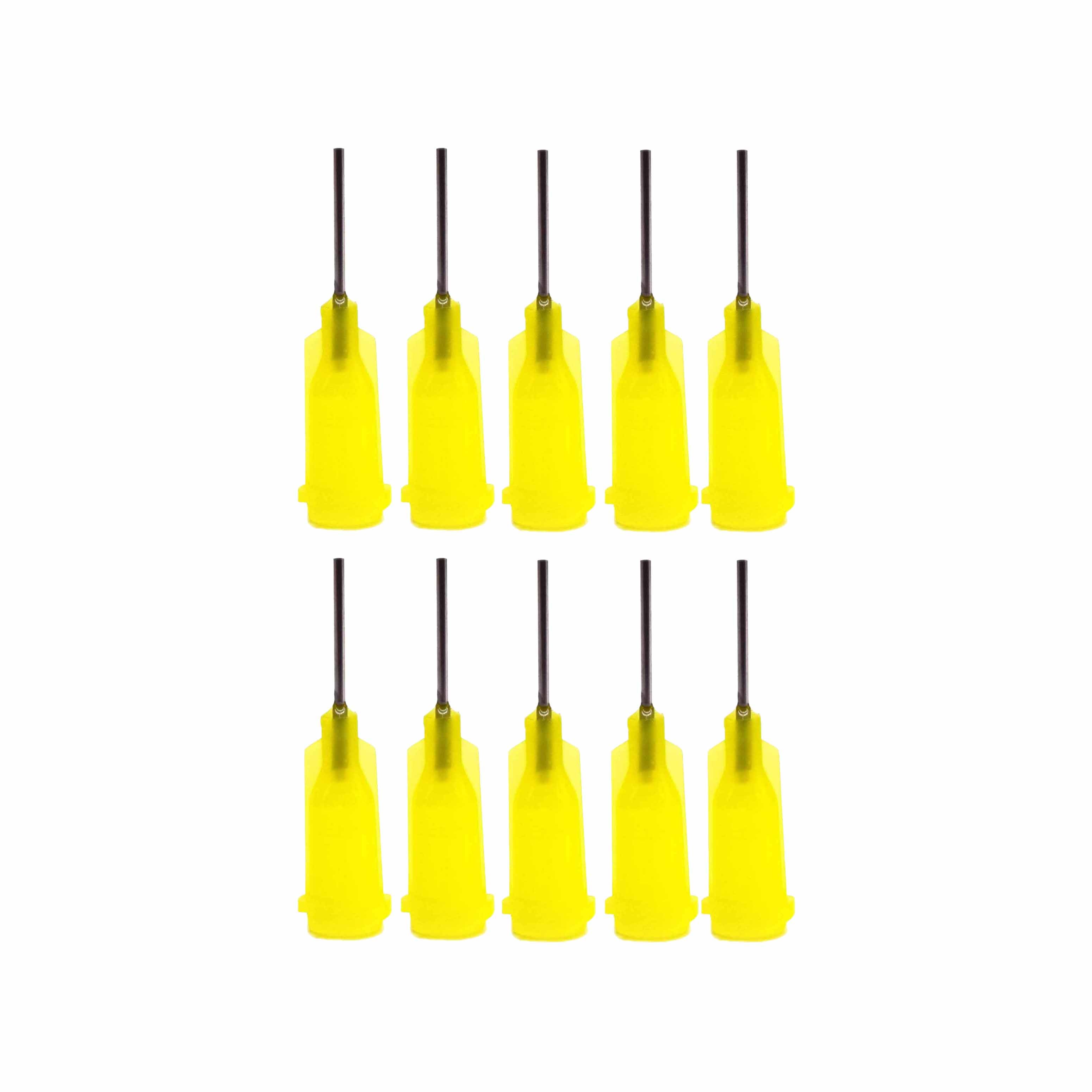 Syringe Dispensing Tips Yellow 20 Gauge - Bluestreak Crystals