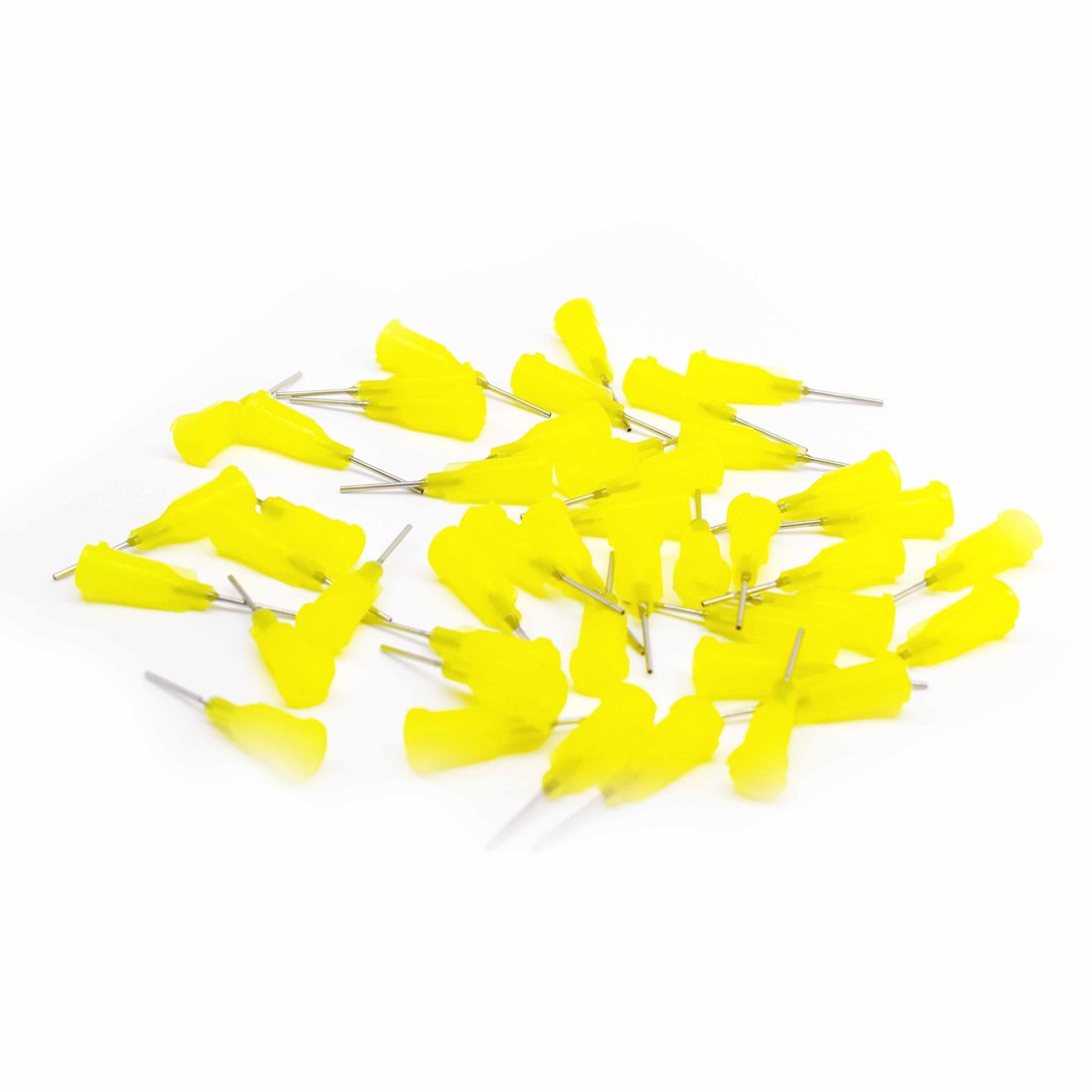 Syringe Dispensing Tips Yellow 20 Gauge - Bluestreak Crystals