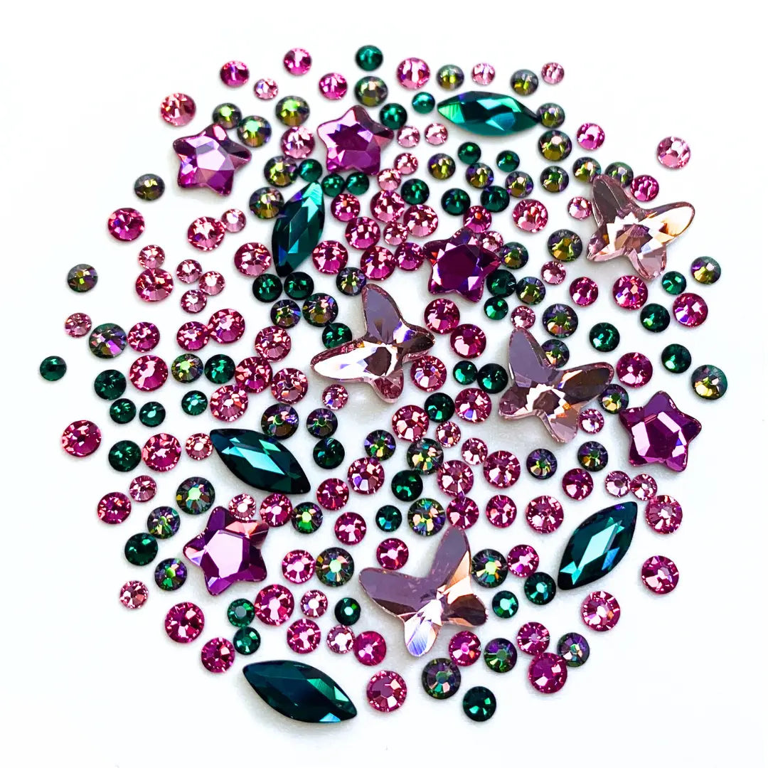 Serinity Flat Back Crystals Non Hotfix Mix Wicked