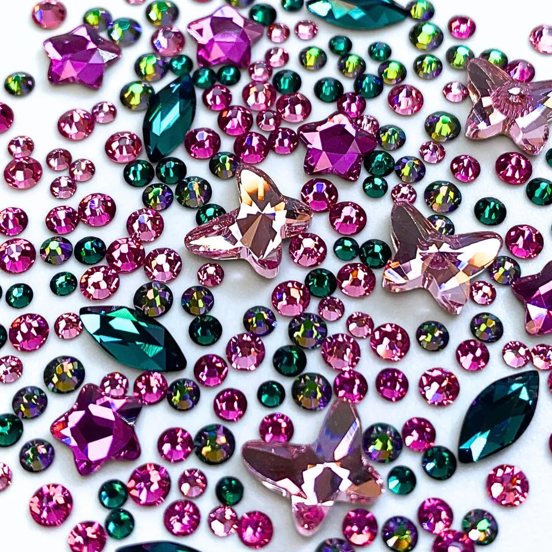 Serinity Flat Back Crystals Non Hotfix Mix Wicked