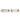 Preciosa Cup Chain Baguette Gold Crystal