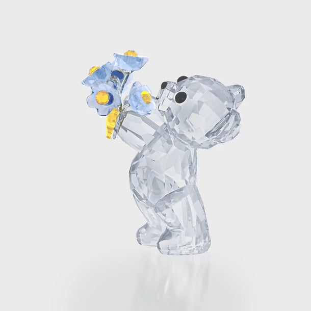 Swarovski Kris Bear Forget-Me-Not | Swarovski Crystals