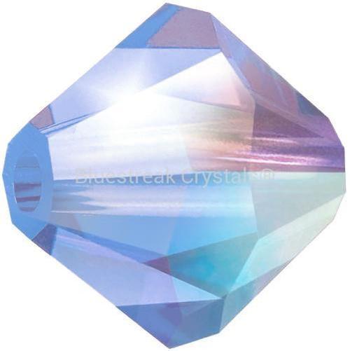 Preciosa Colour Sample Service Beads - AB Colours-Bluestreak Crystals® Sample Service-Light Sapphire AB-Bluestreak Crystals