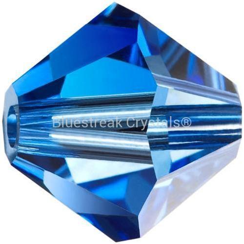 Preciosa Colour Sample Service Beads - Plain & Opal Colours-Bluestreak Crystals® Sample Service-Capri Blue-Bluestreak Crystals