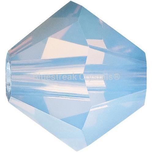 Preciosa Colour Sample Service Beads - Plain & Opal Colours-Bluestreak Crystals® Sample Service-Light Sapphire Opal-Bluestreak Crystals