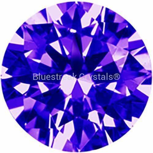 Preciosa Cubic Zirconia Alpha Round Brilliant Cut Amethyst-Preciosa Cubic Zirconia-0.70mm - Pack of 1000 (Wholesale)-Bluestreak Crystals