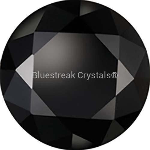 Preciosa Cubic Zirconia Alpha Round Brilliant Cut Black-Preciosa Cubic Zirconia-0.70mm - Pack of 1000 (Wholesale)-Bluestreak Crystals