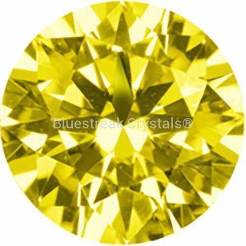 Preciosa Cubic Zirconia Alpha Round Brilliant Cut Gold-Preciosa Cubic Zirconia-0.70mm - Pack of 1000 (Wholesale)-Bluestreak Crystals
