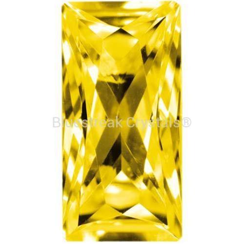 Preciosa Cubic Zirconia Baguette Princess Cut Gold-Preciosa Cubic Zirconia-3.00x2.00 - Pack of 200 (Wholesale)-Bluestreak Crystals