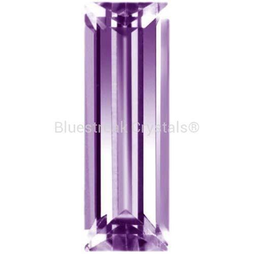 Preciosa Cubic Zirconia Baguette Step Cut Purple-Preciosa Cubic Zirconia-2.00x1.00mm - Pack of 500 (Wholesale)-Bluestreak Crystals