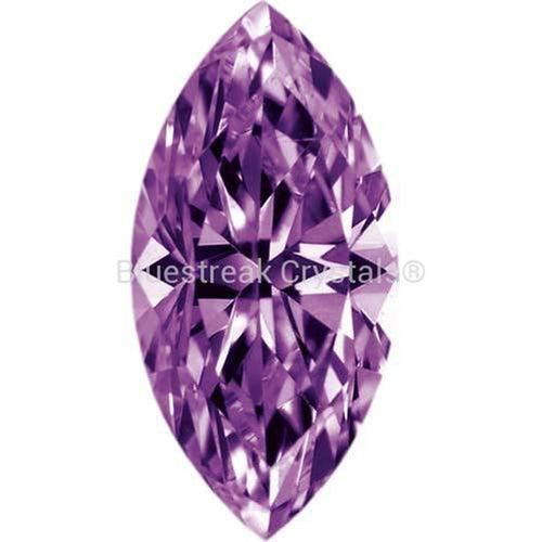 Preciosa Cubic Zirconia Marquise Diamond Cut Amethyst-Preciosa Cubic Zirconia-3.00x1.50mm - Pack of 200 (Wholesale)-Bluestreak Crystals