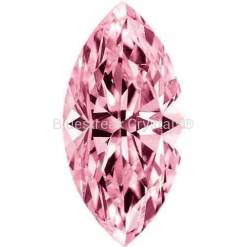 Preciosa Cubic Zirconia Marquise Diamond Cut Pink-Preciosa Cubic Zirconia-3.00x1.50mm - Pack of 200 (Wholesale)-Bluestreak Crystals