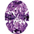 Preciosa Cubic Zirconia Oval Diamond Cut - Amethyst-Preciosa Cubic Zirconia-4.00x2.00mm - Pack of 100 (Wholesale)-Bluestreak Crystals