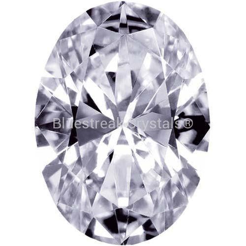 Preciosa Cubic Zirconia Oval Diamond Cut Lavender-Preciosa Cubic Zirconia-4.00x2.00mm - Pack of 100 (Wholesale)-Bluestreak Crystals