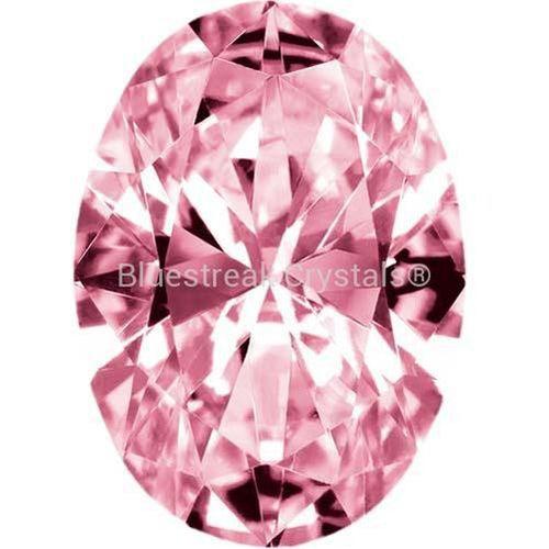 Preciosa Cubic Zirconia Oval Diamond Cut Pink-Preciosa Cubic Zirconia-4.00x2.00mm - Pack of 100 (Wholesale)-Bluestreak Crystals