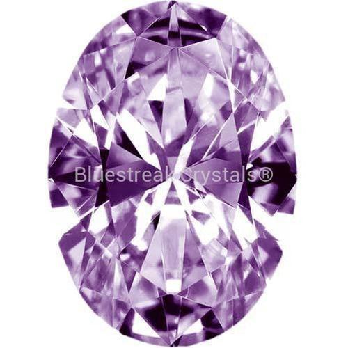 Preciosa Cubic Zirconia Oval Diamond Cut Purple-Preciosa Cubic Zirconia-4.00x2.00mm - Pack of 100 (Wholesale)-Bluestreak Crystals
