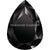 Preciosa Cubic Zirconia Pear Diamond Cut Black-Preciosa Cubic Zirconia-3.00x2.00mm - Pack of 100 (Wholesale)-Bluestreak Crystals