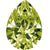 Preciosa Cubic Zirconia Pear Diamond Cut Olive-Preciosa Cubic Zirconia-3.00x2.00mm - Pack of 100 (Wholesale)-Bluestreak Crystals
