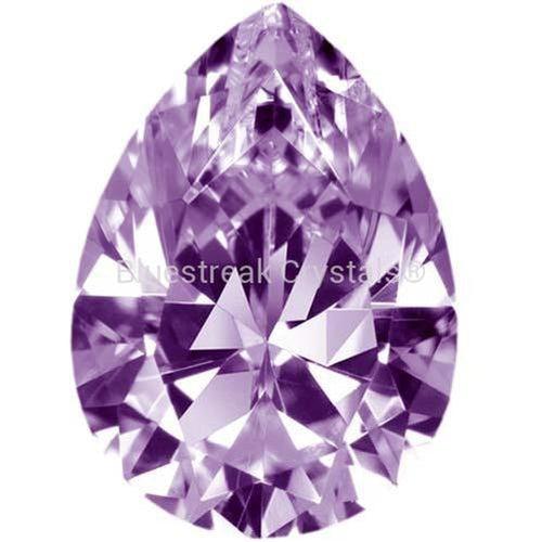 Preciosa Cubic Zirconia Pear Diamond Cut Purple-Preciosa Cubic Zirconia-3.00x2.00mm - Pack of 100 (Wholesale)-Bluestreak Crystals