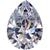 Preciosa Cubic Zirconia Pear Diamond Cut White-Preciosa Cubic Zirconia-3.00x2.00mm - Pack of 100 (Wholesale)-Bluestreak Crystals