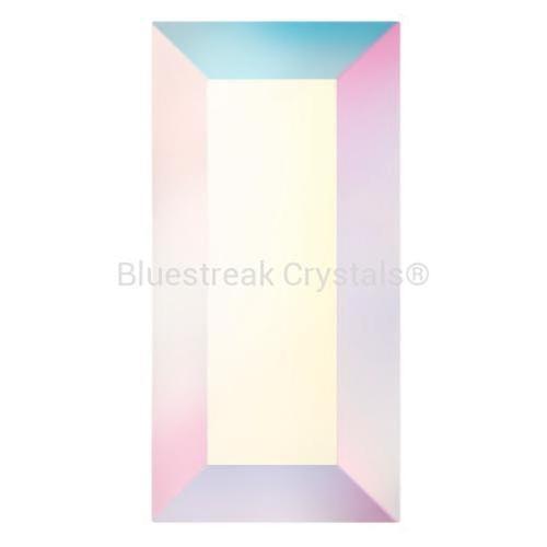 Preciosa Fancy Stones Baguette Crystal AB-Preciosa Fancy Stones-3x2mm - Pack of 10-Bluestreak Crystals