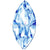 Preciosa Fancy Stones Navette Light Sapphire-Preciosa Fancy Stones-8x4mm - Pack of 720 (Wholesale)-Bluestreak Crystals