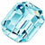 Preciosa Fancy Stones Octagon Aqua Bohemica-Preciosa Fancy Stones-8x6mm - Pack of 144 (Wholesale)-Bluestreak Crystals