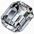 Preciosa Fancy Stones Octagon Black Diamond-Preciosa Fancy Stones-8x6mm - Pack of 144 (Wholesale)-Bluestreak Crystals