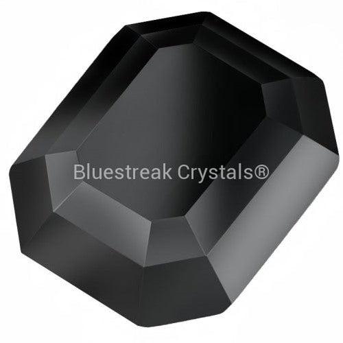 Preciosa Fancy Stones Octagon Jet Hematite UNFOILED-Preciosa Fancy Stones-8x6mm - Pack of 144 (Wholesale)-Bluestreak Crystals