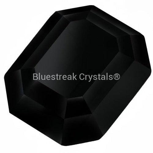 Preciosa Fancy Stones Octagon Jet UNFOILED-Preciosa Fancy Stones-8x6mm - Pack of 144 (Wholesale)-Bluestreak Crystals