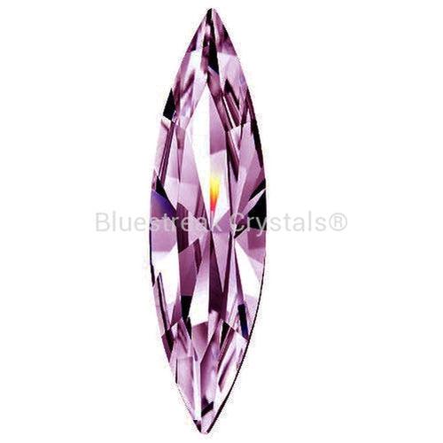 Preciosa Fancy Stones Slim Navette Amethyst-Preciosa Fancy Stones-11x3mm - Pack of 144 (Wholesale)-Bluestreak Crystals