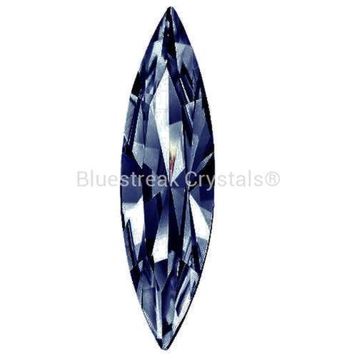 Preciosa Fancy Stones Slim Navette Montana-Preciosa Fancy Stones-11x3mm - Pack of 144 (Wholesale)-Bluestreak Crystals