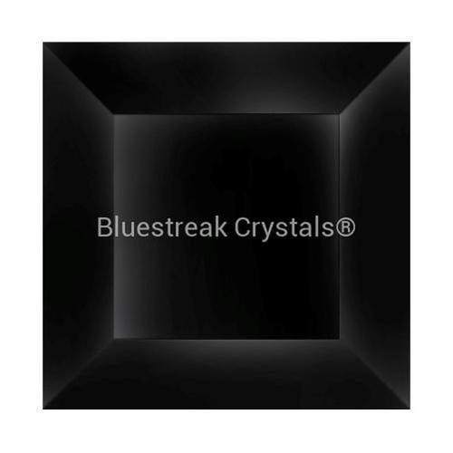 Preciosa Fancy Stones Square Jet UNFOILED-Preciosa Fancy Stones-1.5mm - Pack of 1440 (Wholesale)-Bluestreak Crystals