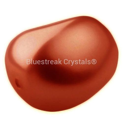 Preciosa Pearls Elliptic Dark Copper-Preciosa Pearls-11x9.5mm - Pack of 10-Bluestreak Crystals